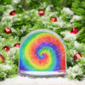 Rainbow Tie-Dye Alcohol Ink  Sneeuwbol (Kerstmis)
