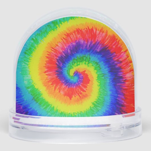 Rainbow Tie-Dye Alcohol Ink  Sneeuwbol (Achterkant)