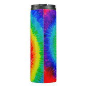 Rainbow Tie-Dye Alcohol Ink Thermosbeker (Achterkant)