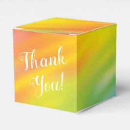 Rainbow Tie Dye Baby shower Bedankdoosjes