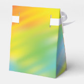 Rainbow Tie Dye Baby shower Bedankdoosjes (Achterkant)