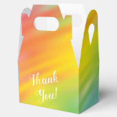 Rainbow Tie Dye Baby shower Bedankdoosjes (Geopend)
