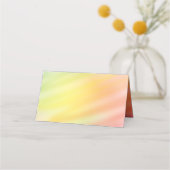 Rainbow Tie Dye Baby shower Plaatskaartje (Achterkant)