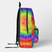 Rainbow Tie Dye Bedrukte Rugzak (Links)