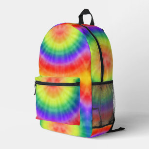 Rainbow Tie Dye Bedrukte Rugzak