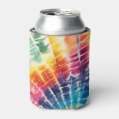 Rainbow Tie Dye Blikjeskoeler (Blikje Voorkant)