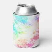 Rainbow Tie Dye Blikjeskoeler (Blikje Voorkant)