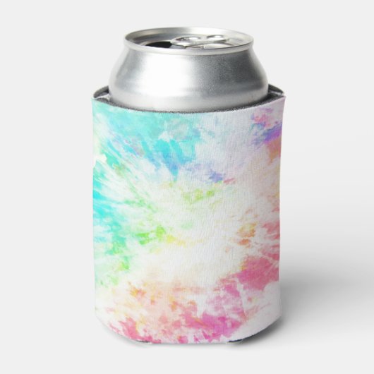 Rainbow Tie Dye Blikjeskoeler (Blikje Voorkant)