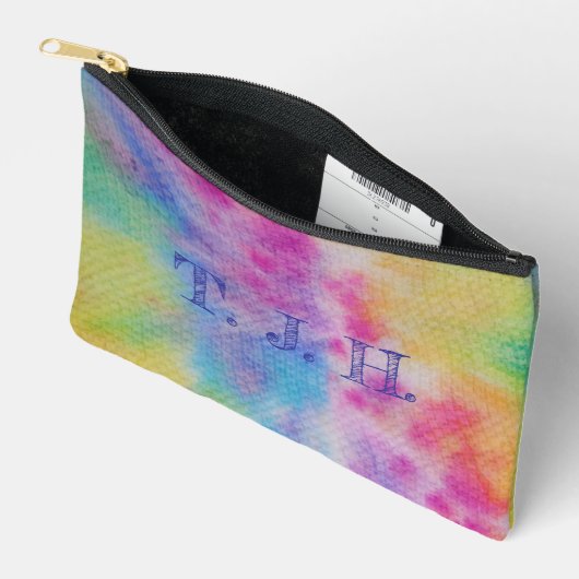 Rainbow Tie Dye Etui (Open)