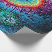 Rainbow Tie Dye Gift Wrapping Paper Cadeaupapier (Hoek)