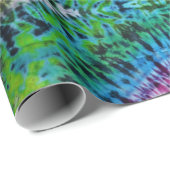 Rainbow Tie Dye Gift Wrapping Paper Cadeaupapier (Rol Hoek)