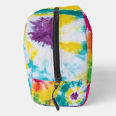 Rainbow Tie Dye Kleurrijk Gepersonaliseerd Toilettasje (Rechts)