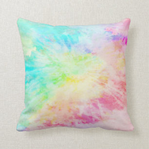 Rainbow Tie Dye Kussen
