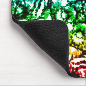 Rainbow Tie Dye Mandala Star Muismat (Hoek)