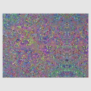 Rainbow Tie Dye Marble Hippie Kijk Tissuepapier