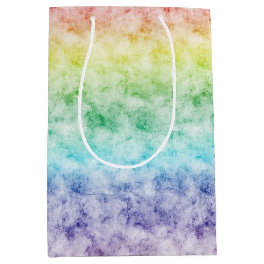 Rainbow Tie dye Medium Cadeauzakje (Voorkant)