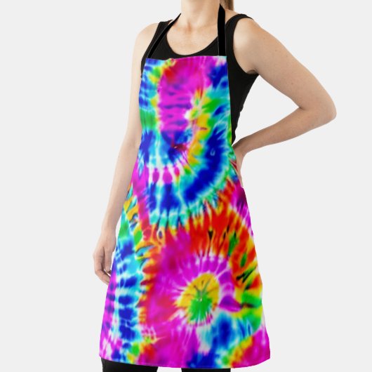 Rainbow Tie Dye Schort (Insitu)