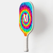 Rainbow Tie Dye Signature Pickleball Paddle (Links)