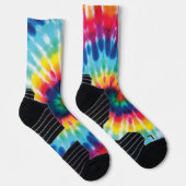 Rainbow Tie Dye Sokken (Rechts)