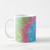 Rainbow Tie Dye Swirl Koffiemok (Links)