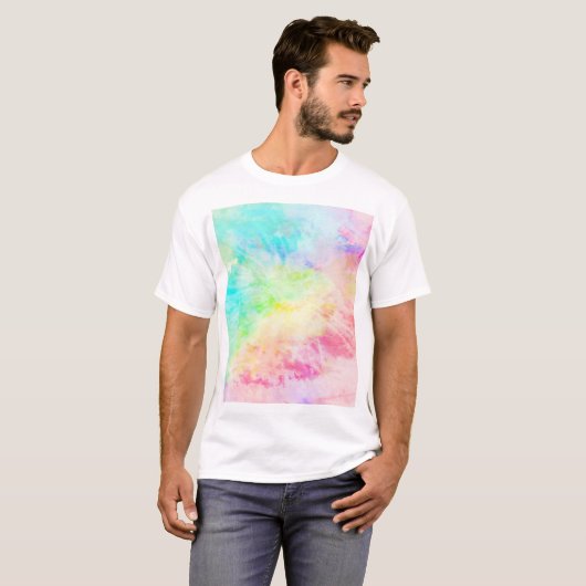 Rainbow Tie Dye T-shirt (Voorkant volledig)