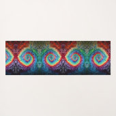 Rainbow Tie Dye Yoga Mat (dubbelzijdig) (Achterkant (horizontaal))