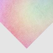 Rainbow Tie-kleurstof Tissuepapier (Detail)