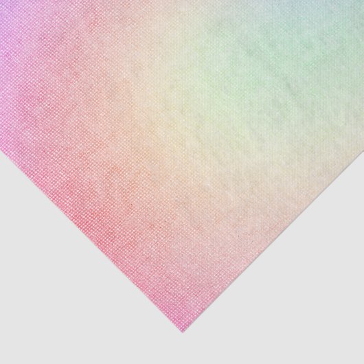 Rainbow Tie-kleurstof Tissuepapier (Detail)