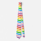 Rainbow Tie with Secret Message Stropdas (Voorkant)