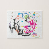 Rainbow Tiger Legpuzzel (Horizontaal)