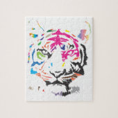 Rainbow Tiger Legpuzzel (Verticaal)