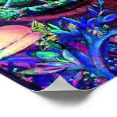 Rainbow Tiger Poster (Hoek)