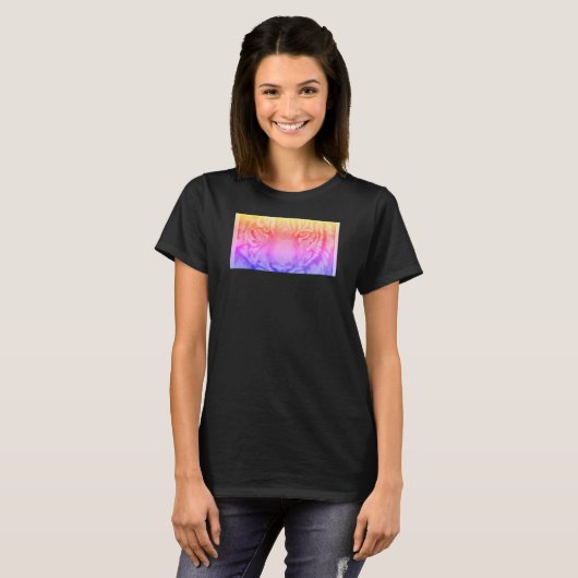 Rainbow Tiger T-shirt (Voorkant volledig)