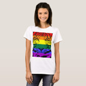 Rainbow Tiger T-shirt (Voorkant volledig)