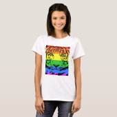 Rainbow Tiger T-shirt (Voorkant volledig)
