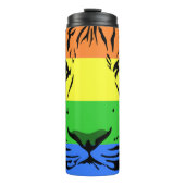 Rainbow Tiger Thermosbeker (Voorkant)