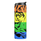 Rainbow Tiger Thermosbeker (Gedraaid links)