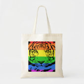 Rainbow Tiger Tote Bag (Voorkant)