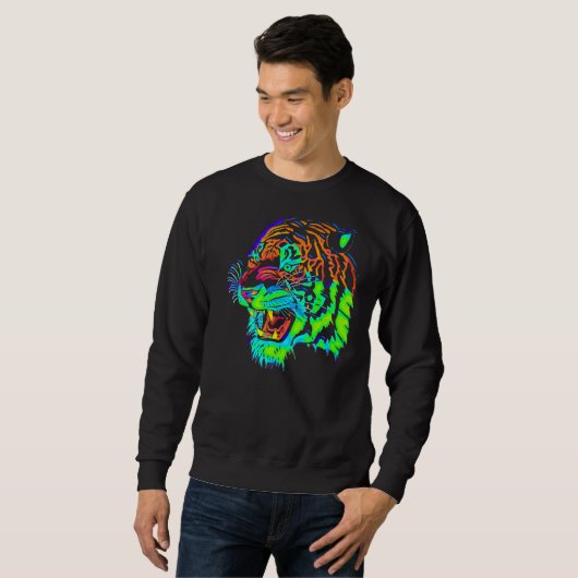 Rainbow Tiger Trui (Voorkant volledig)