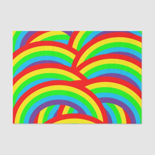 Rainbow Tissue Paper – Kleurrijke Cadeauverpakking Tissuepapier (Voorkant)