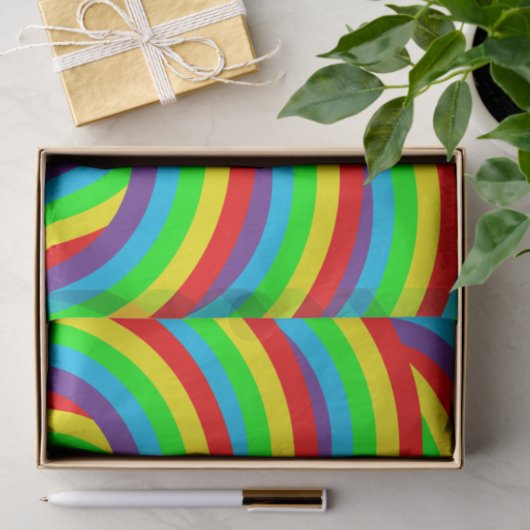 Rainbow Tissue Paper – Kleurrijke Cadeauverpakking Tissuepapier (Geschenk)