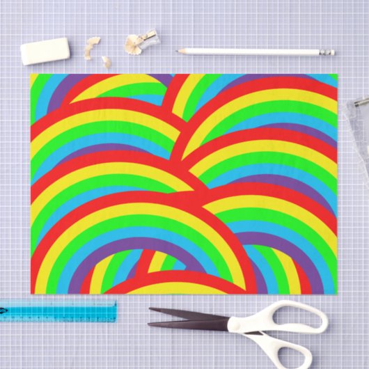 Rainbow Tissue Paper – Kleurrijke Cadeauverpakking Tissuepapier (Craft)