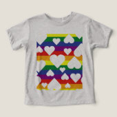 Rainbow Toddler Graphic T-shirt (Design voorkant)