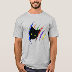 Rainbow Torn, eigenaar van Gay Pride Cat T-shirt