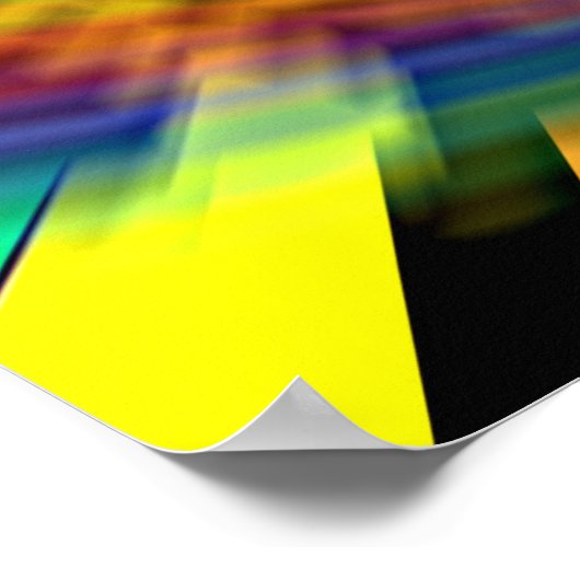 Rainbow Tornado Poster (Hoek)