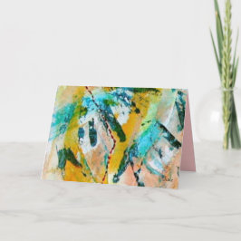 Rainbow Tracks Wenskaart van Janz Kaart