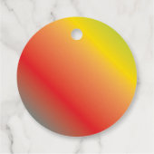 Rainbow Trampoline Park Kids Birthday Bedankjes Labels (Achterkant)