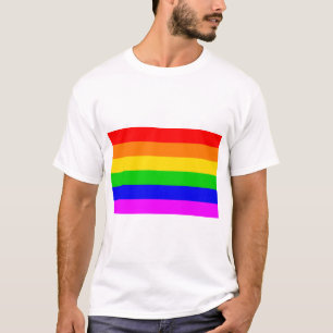 Rainbow Transgender Rainbow Vlag van Gay T-shirt