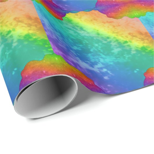 RAINBOW TREE CADEAUPAPIER (Rol Hoek)