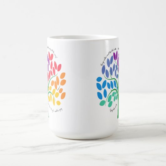Rainbow Tree Coffee Mok (Center)